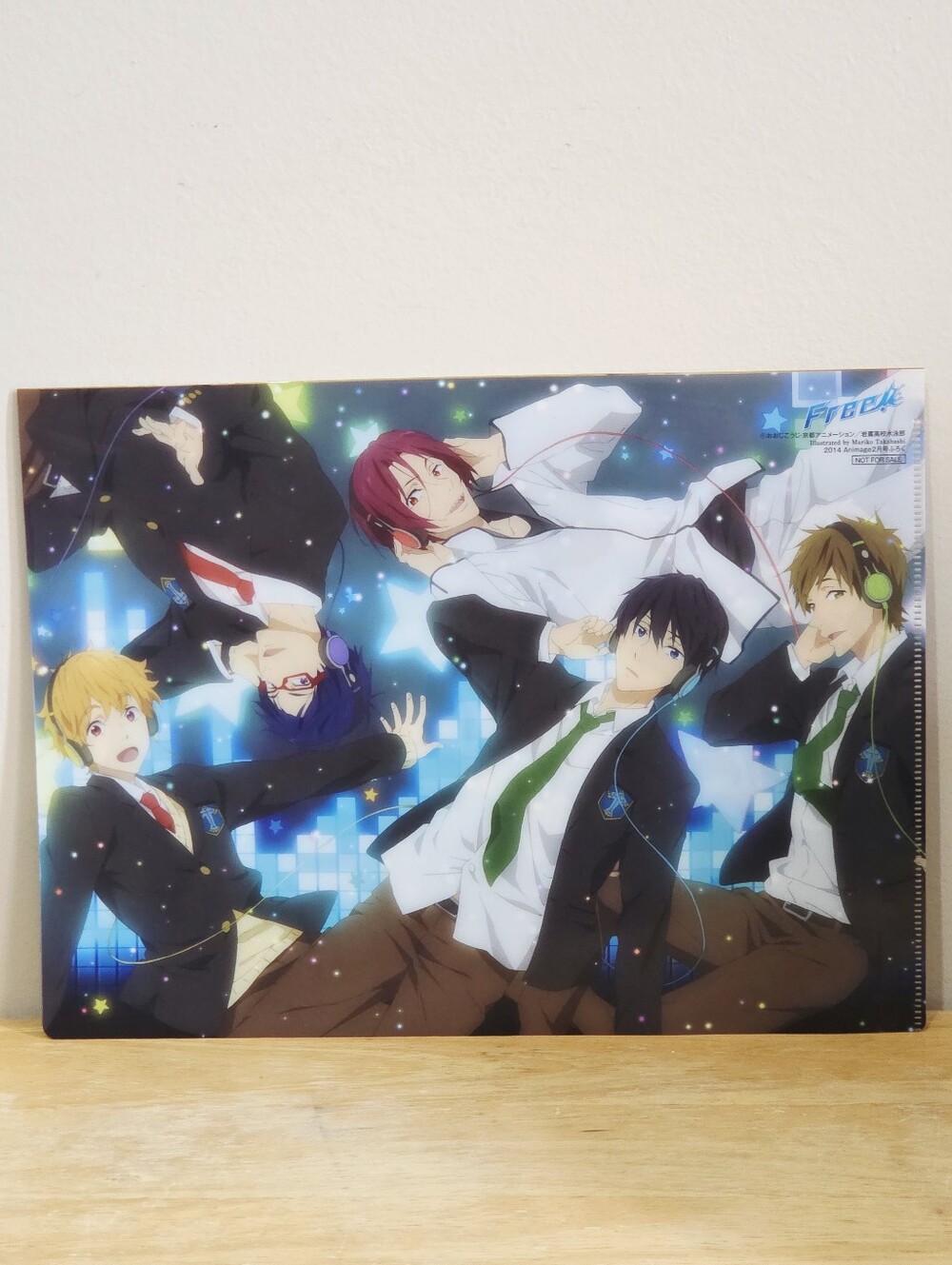 *4 for $20* Free! Iwatobi Swim Club - A4 Clear File